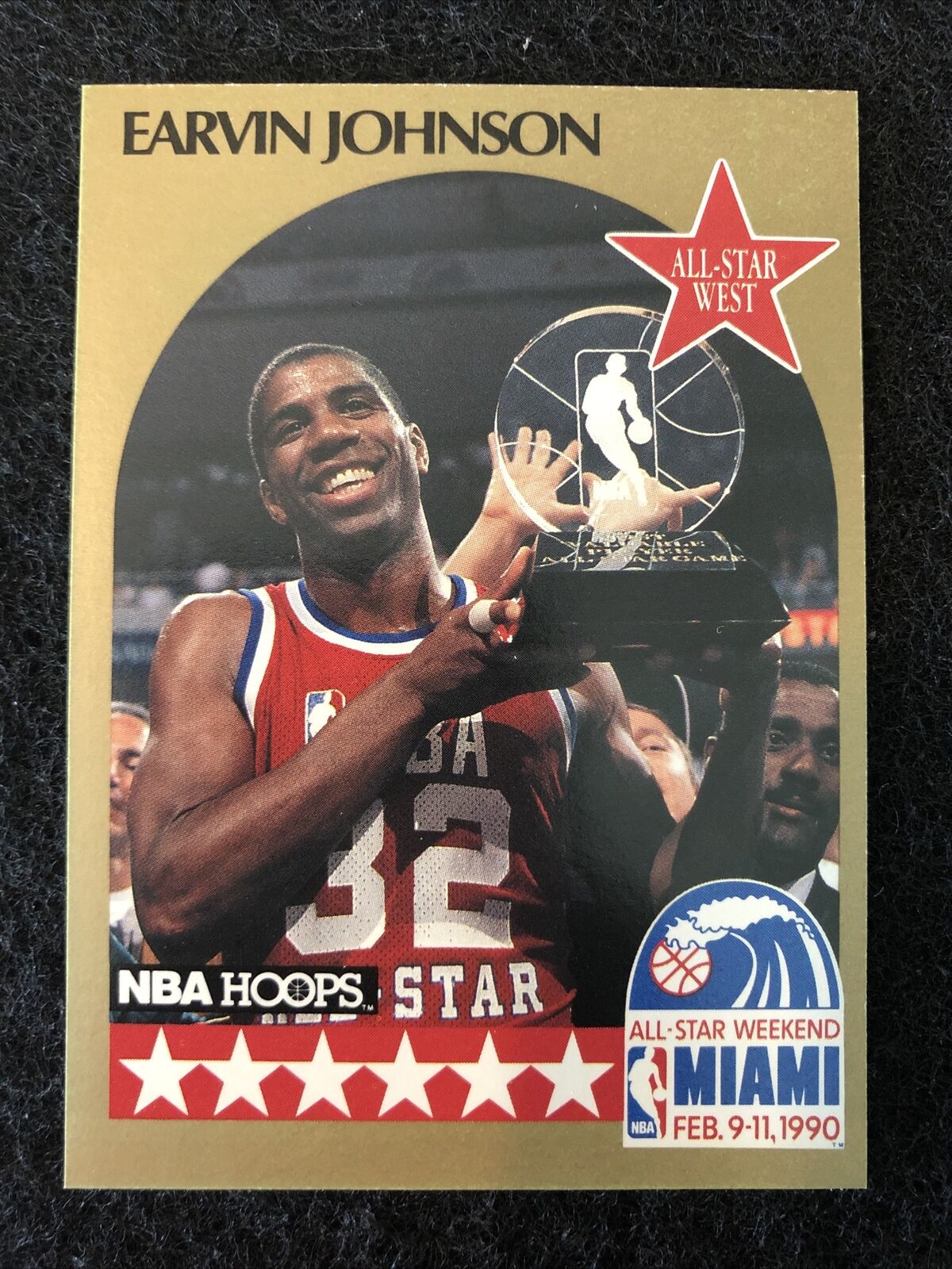  1989-90 NBA Hoops #353b Detroit Pistons Champions