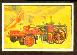 1953 Bowman Firefighters #17 - Engine-Propelled Steam Fire Engine