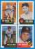 1992 Bazooka Quadracard 1953 Topps Archives complete set (22 cards)