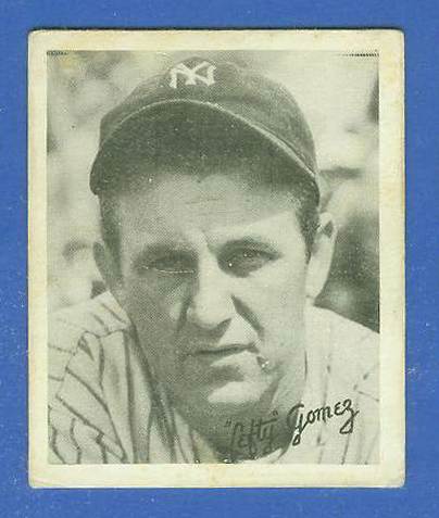 1936 Goudey B/W #14 Lefty Gomez (Yankees, HOF) Baseball cards value