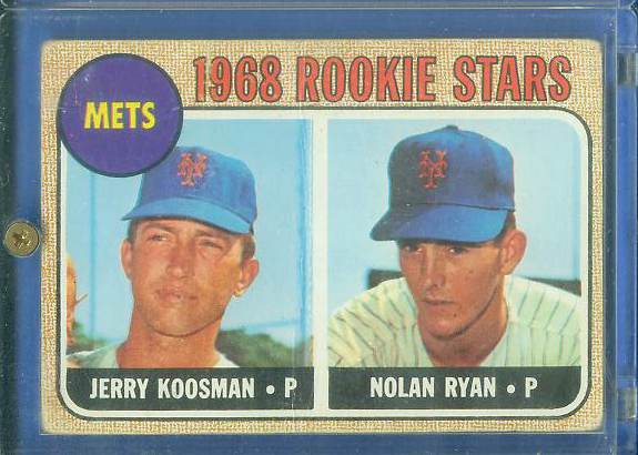 Sold at Auction: 1968 Topps Nolan Ryan Rookie Card