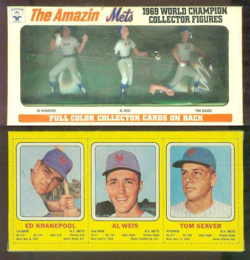 Ed Kranepool 1969 Topps Baseball Card - Mets History