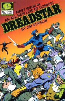  Comic: DREADSTAR #1 (Epic Comics,1982 Marvel) Baseball cards value