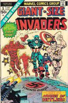  Comic: INVADERS  GIANT-Size #1 (1974) Baseball cards value