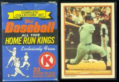 1985 Topps Circle K All Time Home Run Kings #9 Ted Williams Baseball Card